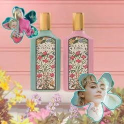 Gucci Flora Gorgeous Jasmine -Mode Parfums Magasin gucci flora gorgeous jasmine coffret cadeau pour femme 4