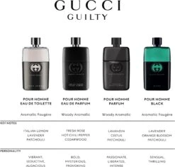 Gucci Guilty Black Pour Homme -Mode Parfums Magasin gucci guilty black pour homme eau de toilette pour homme 3