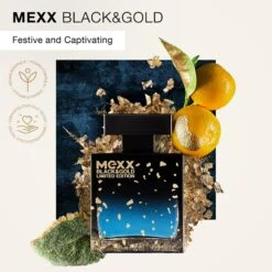 Mexx Black & Gold Limited Edition -Mode Parfums Magasin mexx black gold limited edition eau de toilette pour homme 2