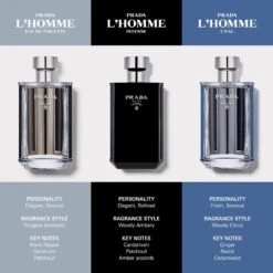 Prada L'Homme Intense -Mode Parfums Magasin prada lhomme intense eau de parfum pour homme 3